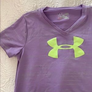 Under Armour purple top